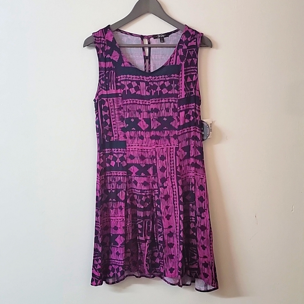 Blue and Pink Dress